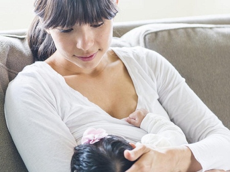 Regular breastfeeding