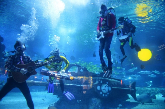 Underwater Music Festival In Florida Keys (USA)