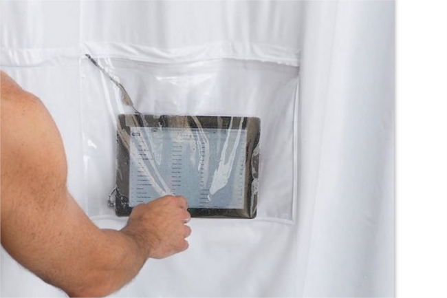 Tablet Shower Curtain